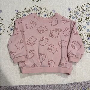 GAP Pink Hello Kitty Toddler Sweatshirt